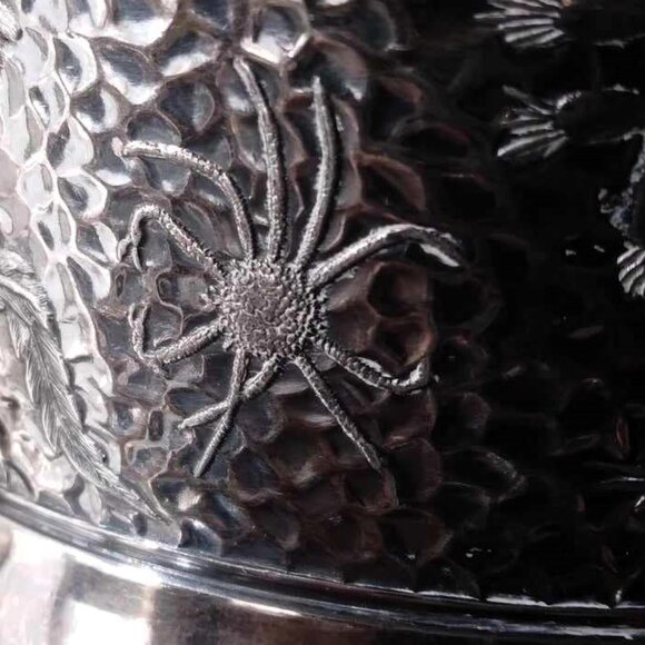 Antique Derby Silver Co #1606 Intricately Engraved Teapot Silverplated Tea Pot - Picture 13 of 14